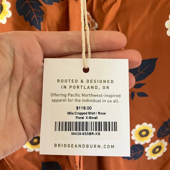 NWT Bridge & Burn Shirt - Picture 3 of 5